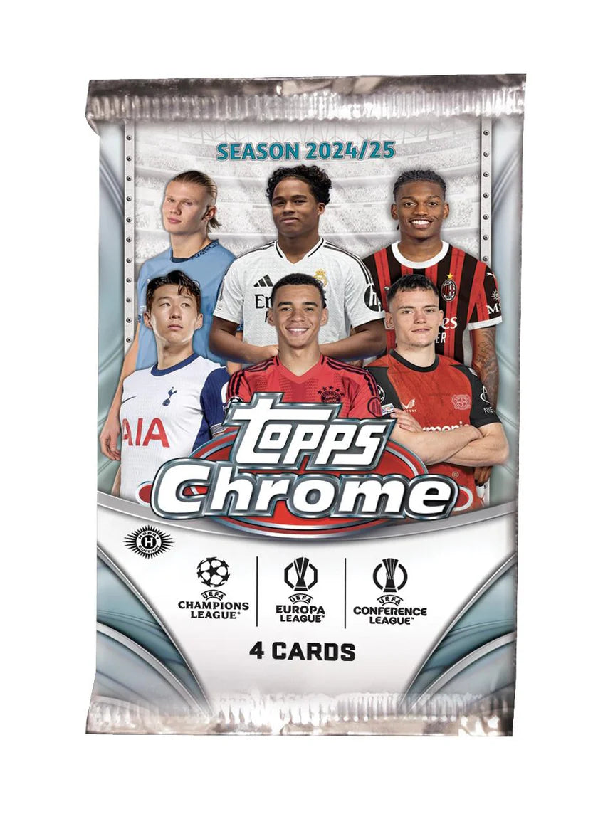 2024/25 Topps Chrome UEFA Club Competitions Soccer Hobby